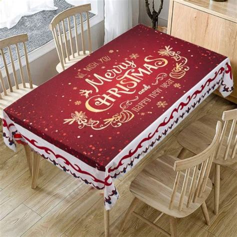 BEST CHRISTMAS TABLECLOTHS TO BUY IN 2024 - Economical Chef