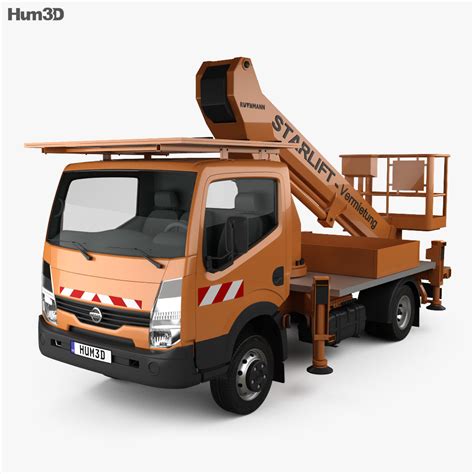 Nissan Cabstar Lift Platform Truck 2011 3Dモデル - 乗り物 on Hum3D