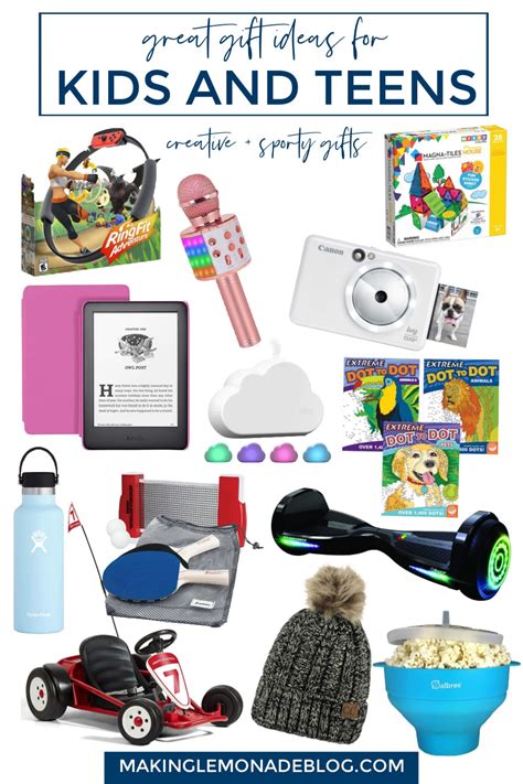 Gift Guide: The Best Gift Ideas for Kids and Teens - Making Lemonade