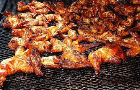 Bar-b-que Chicken On The Grill Photograph by Paulette Thomas