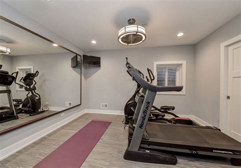 47 Extraordinary Basement Home Gym Design Ideas | Home Remodeling ...