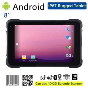 4G LTE IP67 Dustfree Waterproof Industrial Android Rugged Tablet PC ...