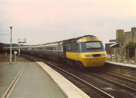 the rail thing: Wellingborough 1985