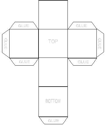 simple box template | Box template printable, Paper box diy, Box template