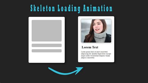 How To Create Skeleton Loading Animation With Html And Css Skeleton ...