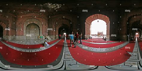 360° view of Jama Masjid Inside View - Alamy