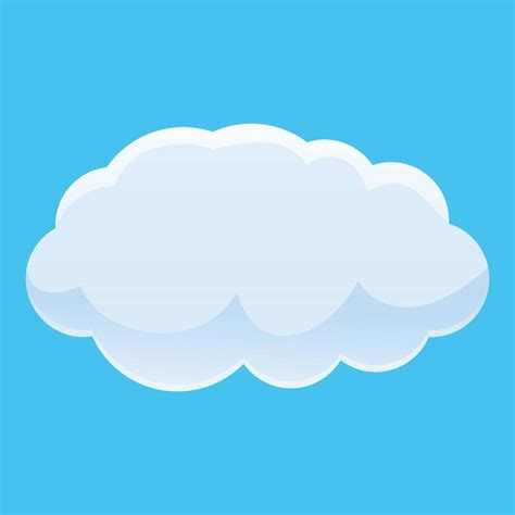 Storm cloud icon, cartoon style 14281479 Vector Art at Vecteezy