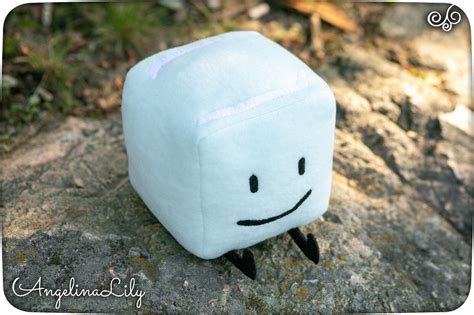 BFDI Ice Cube handmade plushie, Icy plush, Battle for Dream Island ...