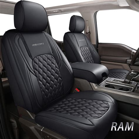 Huidasource Dodge Ram Seat Covers, Front & Rear Pickup Truck Seat ...