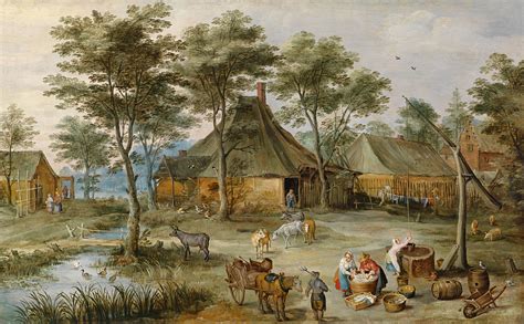 Old Village Painting at PaintingValley.com | Explore collection of Old ...