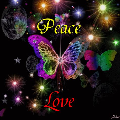 Peace Love - DesiComments.com