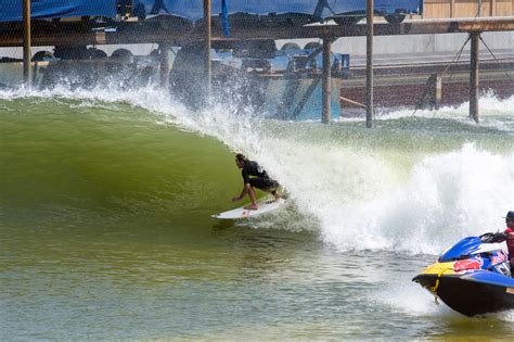 Inside Kelly Slater's Surf Ranch & Wave Pool in Lemoore, California