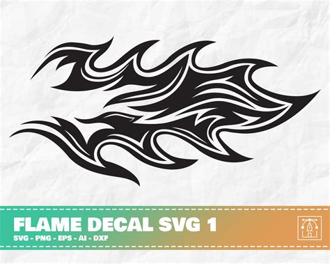 Flame Decal Png