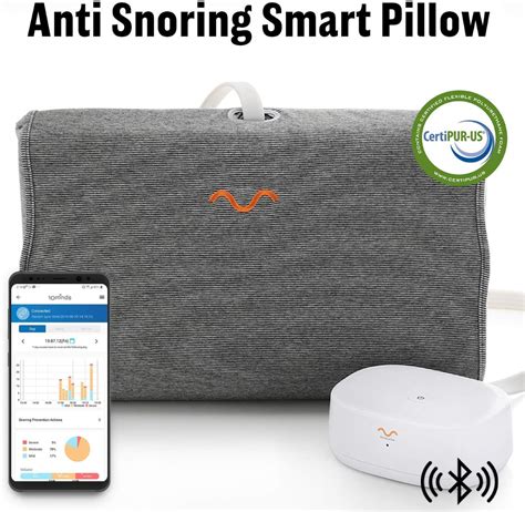 10Minds Motion Pillow – Anti-Snoring Smart Pillow Saline Nasal Spray ...