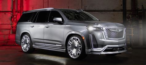 Bodykit & Forgiato rims on the CB Cadillac Escalade!