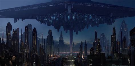 Even in Concept art, Future Coruscant looks so cool : r/StarWarsMagic