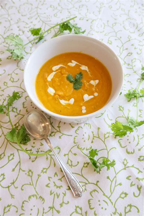 Carrot Coriander Soup Recipe - THE FASHION HOUSE MOM