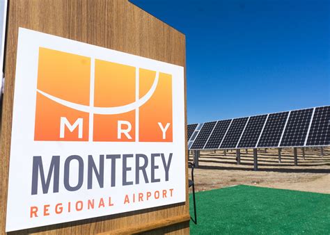 Monterey Regional Airport Uses Solar Array Funded By Energy Commission ...