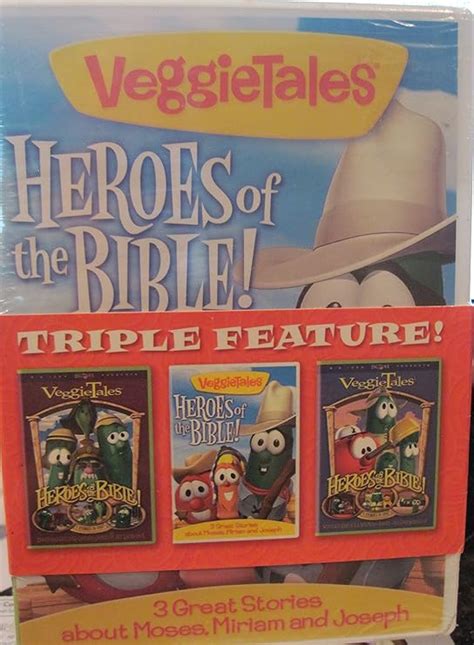 Amazon.com: VeggieTales: Bible Heroes Triple Feature - Josh And The Big ...