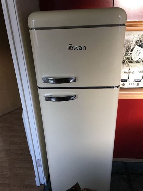 SWAN retro fridge freezer | in Gilmerton, Edinburgh | Gumtree