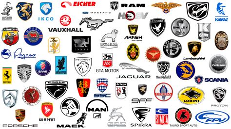 Car Logos Svg Clipart, Car Brand Logo Svg, Automotive Automobile Logo ...