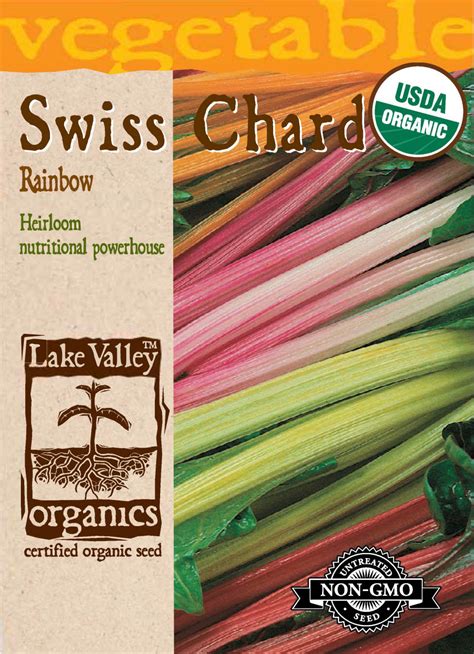 Swiss Chard Rainbow - Item #3989 - Lake Valley Seed