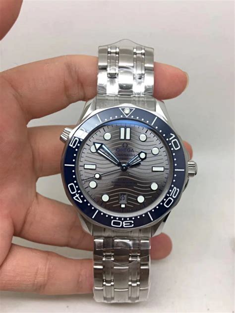 VS Factory Replica Omega Seamaster Diver Grey 300m Super Clone 8800 ...