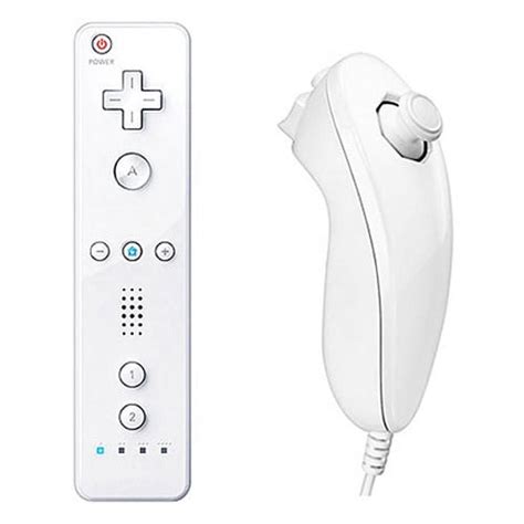 TekDeals New Wireless Game Controller - Wii Remote with Nunchuck ...