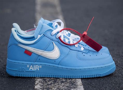 Off-White Nike Air Force 1 Low MCA Blue Release Date - SBD