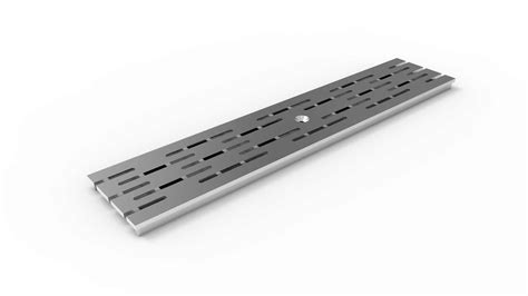 5-inch Wide Extreme Duty Slotted ADA Stainless Steel Trench Drain Grate