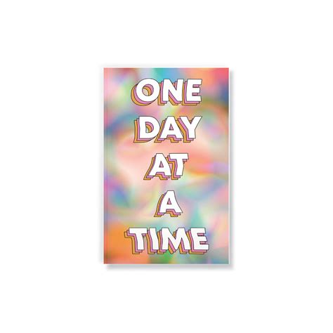 One Day At A Time Notebook | Denik Notebooks, Journals & Sketchbooks