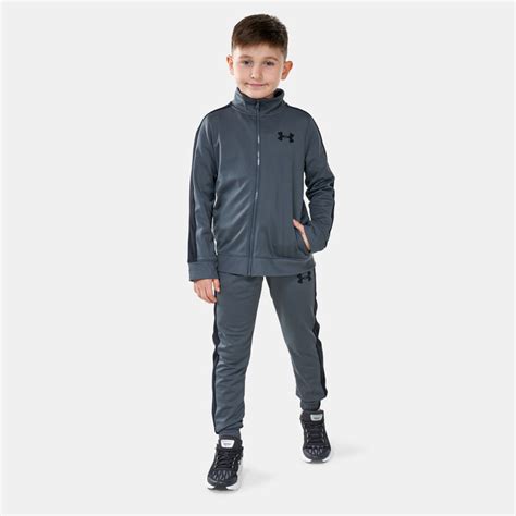 Kids' UA Knit Tracksuit Grey Under Armour in Dubai & UAE -SSS