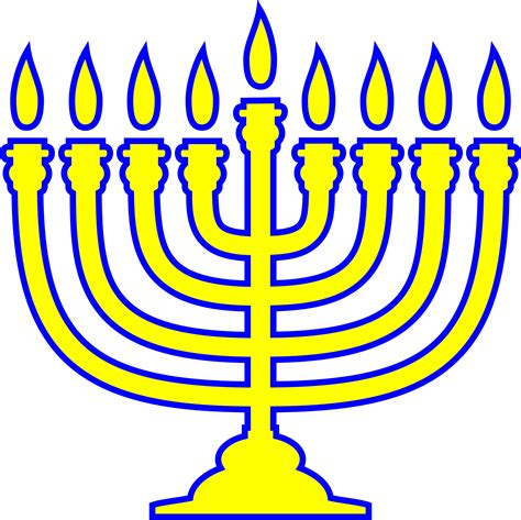 Free Menorah Cliparts, Download Free Menorah Cliparts png images, Free ...