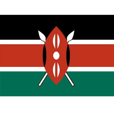 Printable Kenya Flag