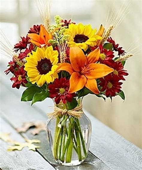 Deliver the perfect fall & autumn flower arrangement by Carithers ...