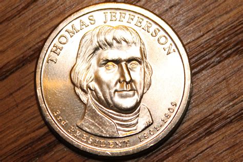 2007-P Thomas Jefferson Presidential Dollar Coin - Uncirculated from ...