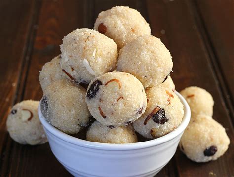 RAVA COCONUT LADDU - Cook with Kushi