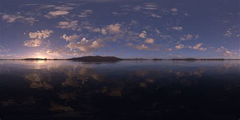 Early Morning Lake HDRI Sky