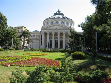 Bucharest Architecture Romania Atheneum - 930 :: World All Details