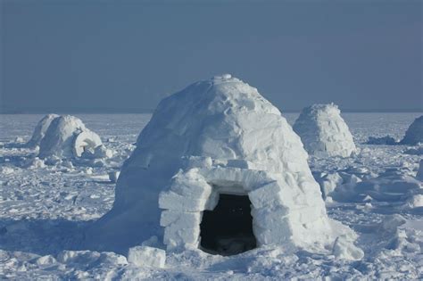 Inuit Tribe Houses