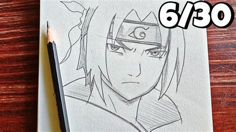 how to Draw Sasuke Uchiha step-by-step Drawing| Sasuke Uchiha Drawing ...