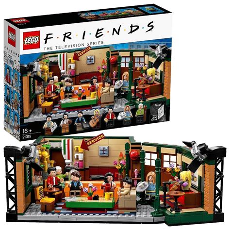 LEGO 21319 Ideas Central Perk Friends TV Show Series with Iconic Cafe ...