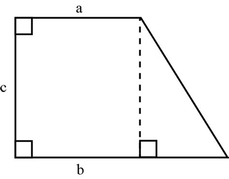 A trapezium can have a right angle.