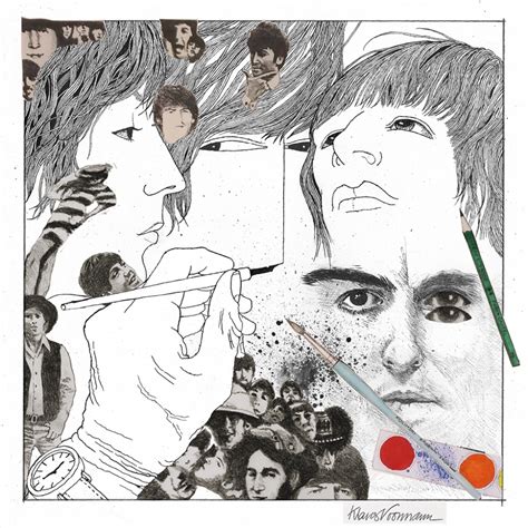 The Beatles’ Revolver art & Klaus Voormann | Beatles revolver, Beatles ...