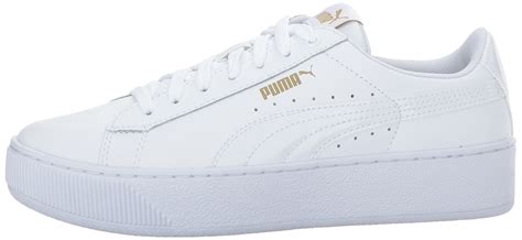 PUMA - PUMA 364724-01 : Women's Vikky Platform Leather Sneaker White (9 ...