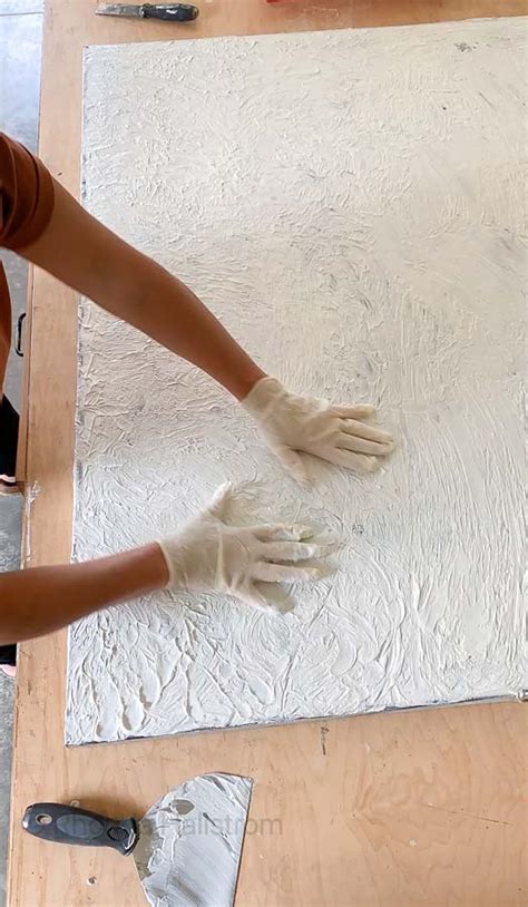 Plaster Wall Art DIY – Hallstrom Home