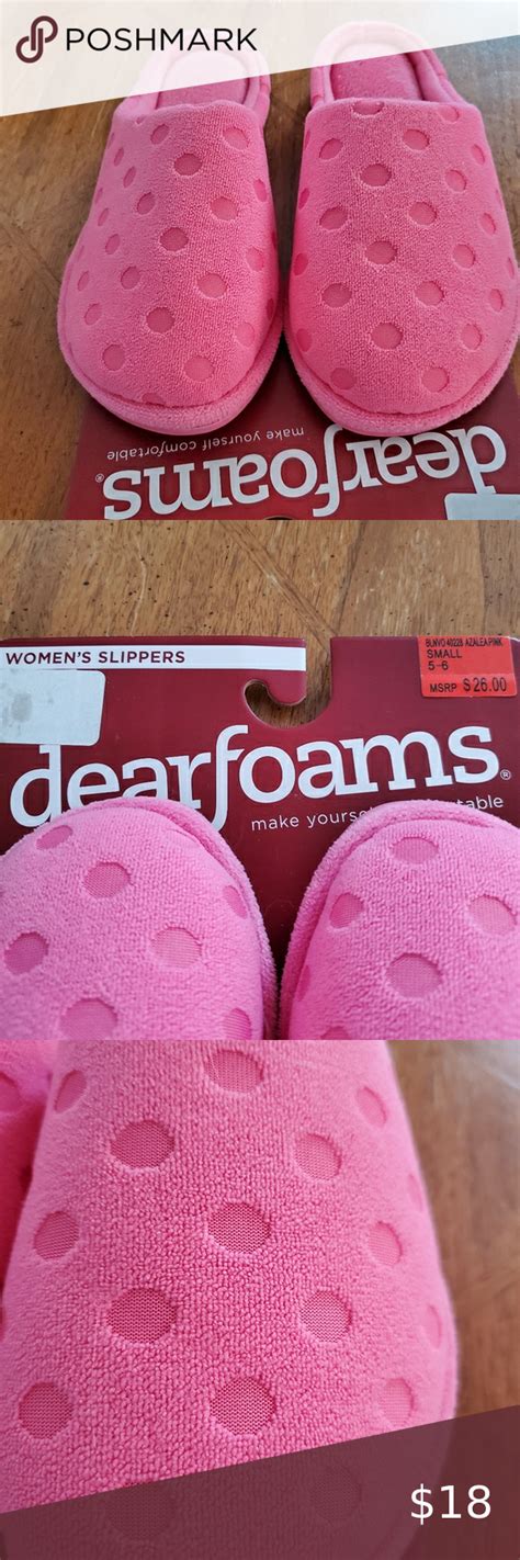 Brand New Dearfoam Slippers | Dearfoam slippers, Dearfoams, Brand new