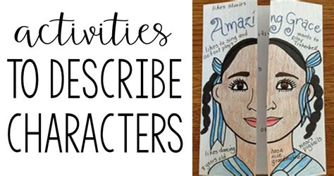 A Fun Activity to Describe Characters - Keep ‘em Thinking