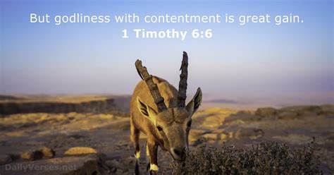 1 Timothy 6:6 - Bible verse - DailyVerses.net