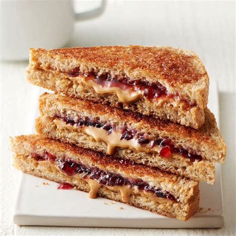 Grilled Peanut Butter & Jelly Sandwich Recipe | Land O’Lakes